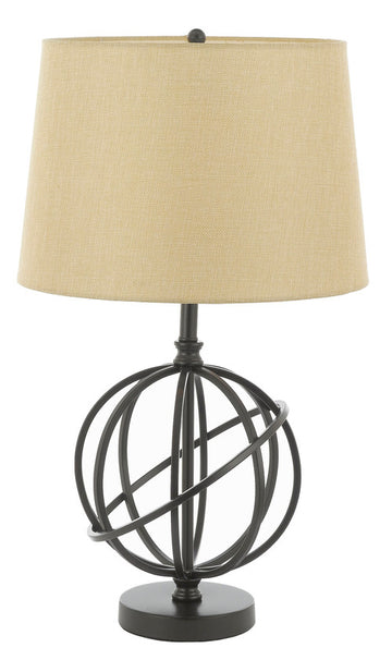 Metal Orbit Globe Accent Table Lamp - J10-SP-100