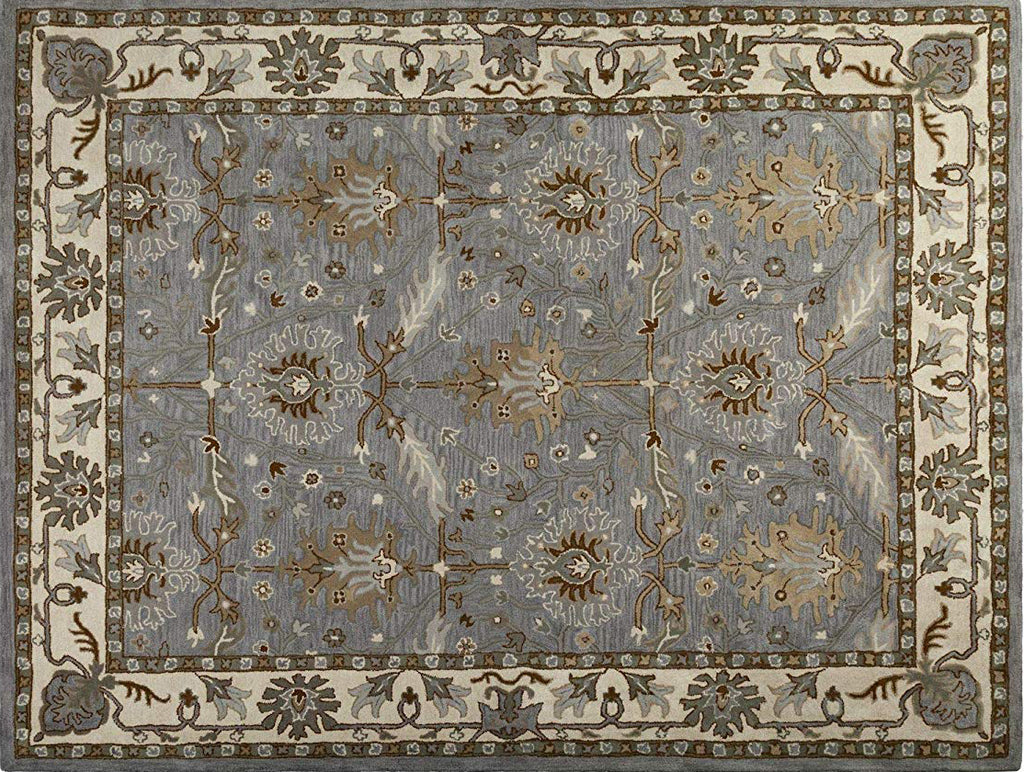 Caspian Hand-Tufted Wool Rug Area Rug 5 X 7 - J10-IN-203-5X7