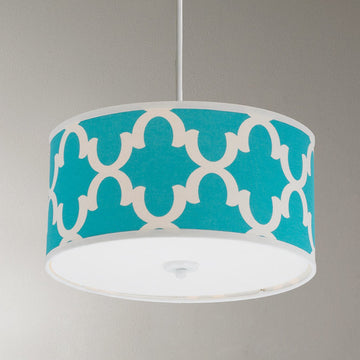 Arabesque Trellis Shade Pendant Light - F100-551