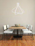 ZC121-5105D26WH - Regency Lighting: Dahlia 3 light in White Pendant