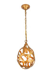 ZC121-1545D10GG - Urban Classic: Bombay 1 light in Gilded Gold  chandelier