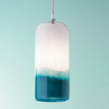 Blues Art Glass Pendant Light - F100-252