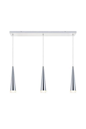 ZC121-5201D36C - Regency Lighting: Fantasia 3 light Gold LED Pendant