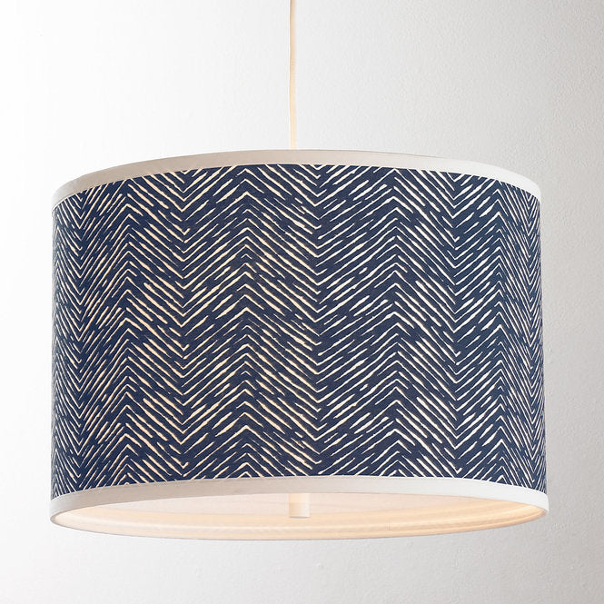 Chevron Zebra Pendant Light - F100-326