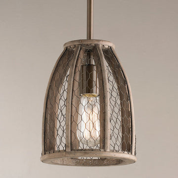 Chicken Wire Pendant Small - F100-245