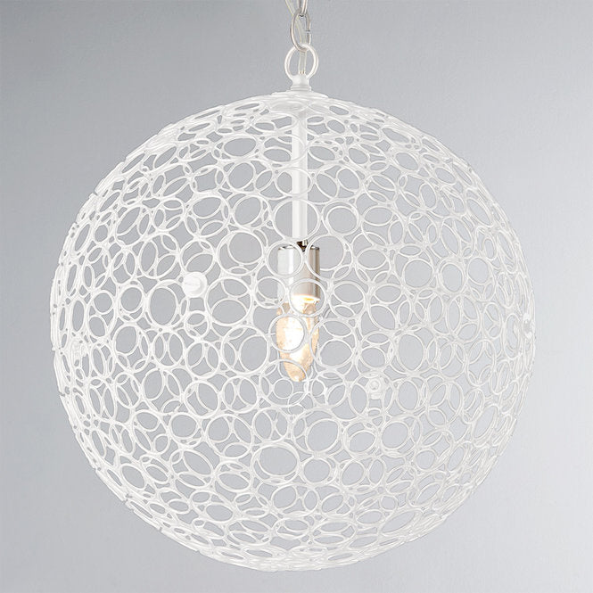 Circles Sphere Pendant Light - Large - F100-188