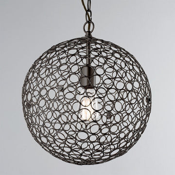 Circles Sphere Pendant Light Small - F100-241