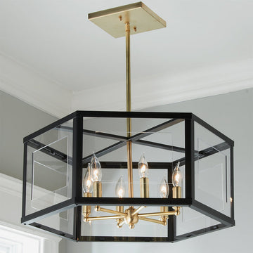 City Chic Chandelier 6 Light 1 - F100-577
