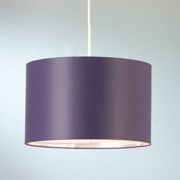 Colored Drum Shade Pendants - F100-365