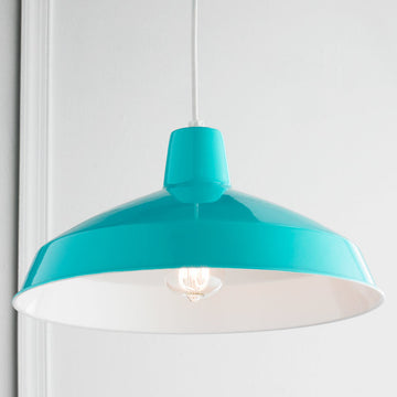 Colorful Warehouse Loft Shade Pendant - F100-361