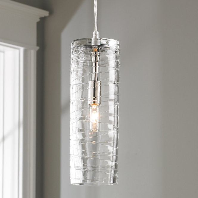 Cyclone Glass Pendant Light - F100-290