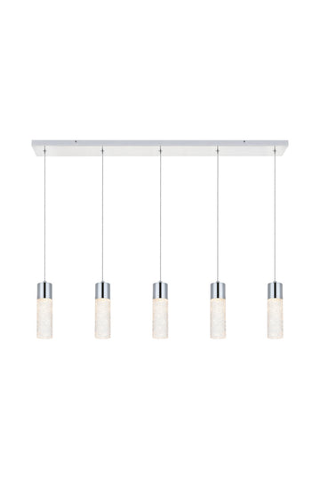 ZC121-5200D42C - Regency Lighting: Constellation 5 light Chrome LED Pendant