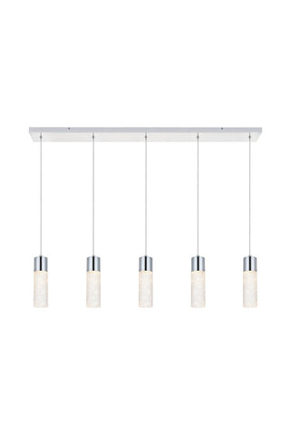 ZC121-5200D42C - Regency Lighting: Constellation 5 light Chrome LED Pendant