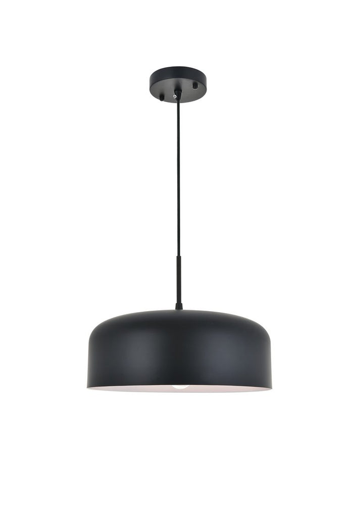 ZC121-LD4072D14BK - Living District: Etude 1 light Black Pendant