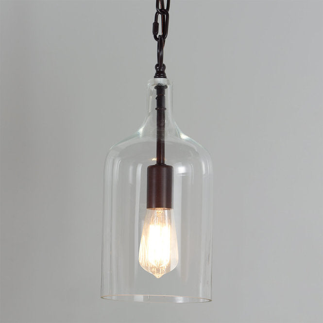 Glass Jug Pendant Light - F100-127