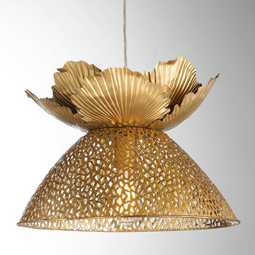 Lotus Basket Pendant Large - F100-451