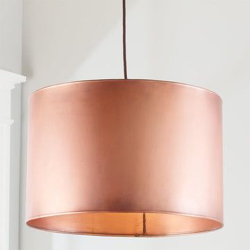 Metal Drum Shade Pendant Light - F100-265