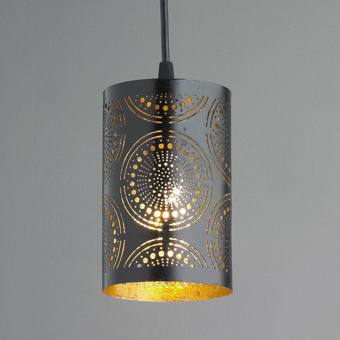Metal Lace Pendant Light - F100-377