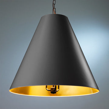 Oversized Cone Paper Shade Pendant - F100-207