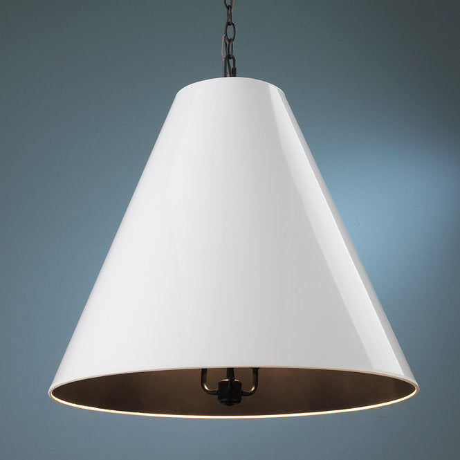 Oversized Cone Paper Shade Pendant - F100-213