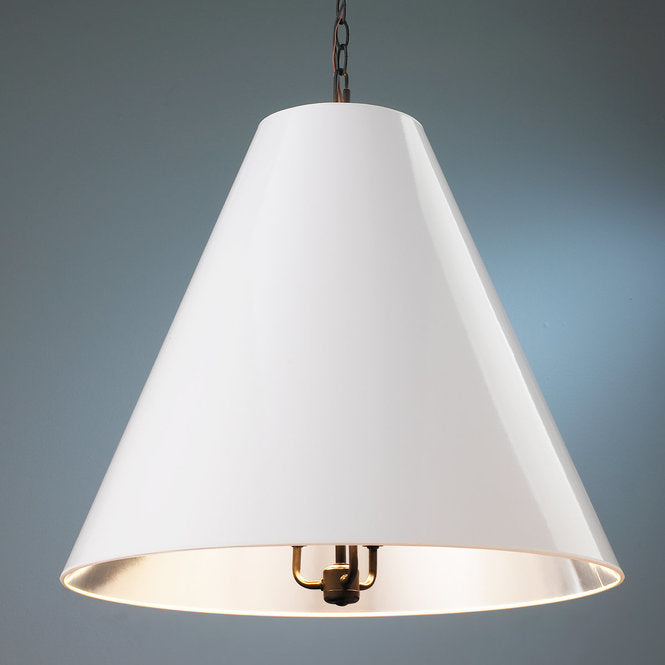 Oversized Cone Paper Shade Pendant - F100-205