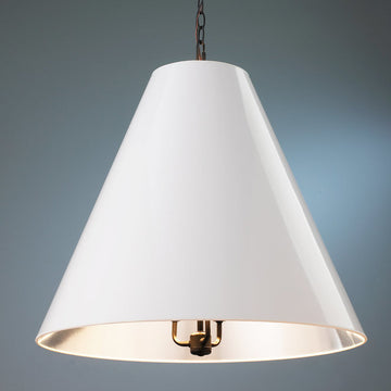 Oversized Cone Paper Shade Pendant - F100-205