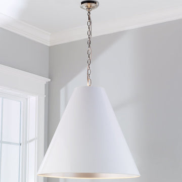 Oversized Cone Paper Shade Pendant - F100-206