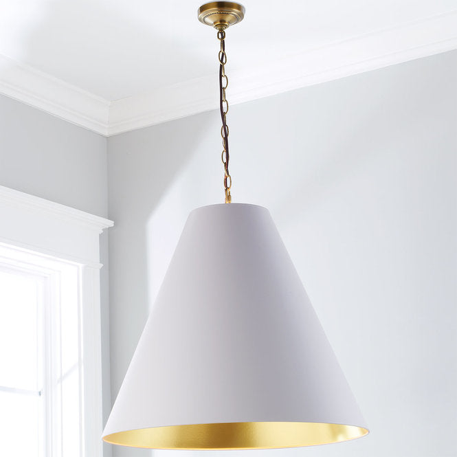 Oversized Cone Paper Shade Pendant - F100-209