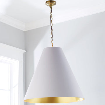 Oversized Cone Paper Shade Pendant - F100-209