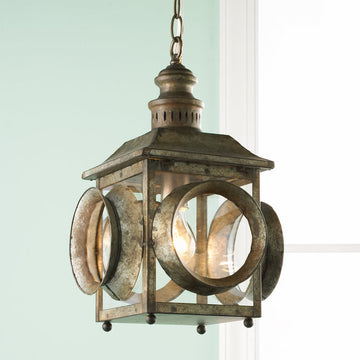 Porthole Hanging Lantern - F100-424