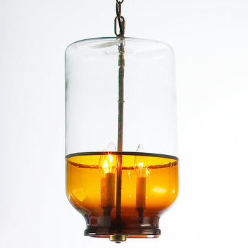 Recycled Glass Canister Pendant Light - F100-594