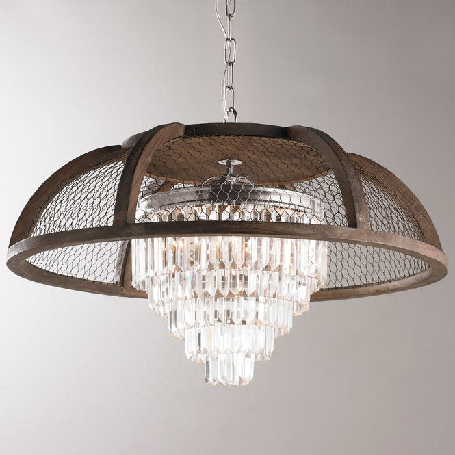 Rustic Elegance Chandelier 3 Light - F100-448