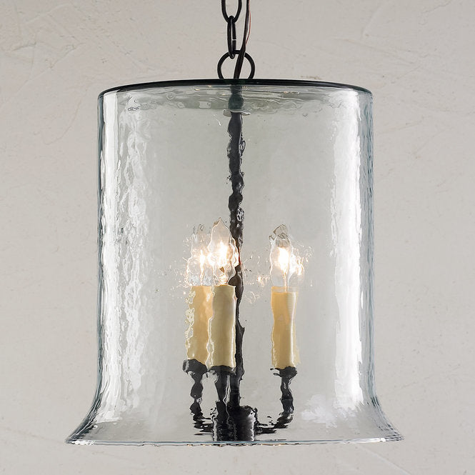 Rustic Glass Lantern - F100-294