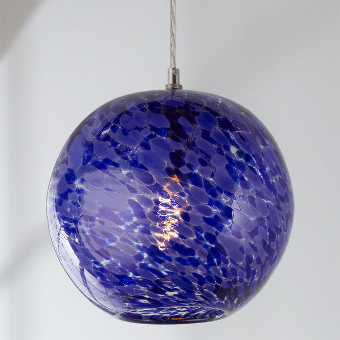 Speckled Hand Blown Glass Pendant - F100-271
