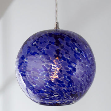 Speckled Hand Blown Glass Pendant - F100-271