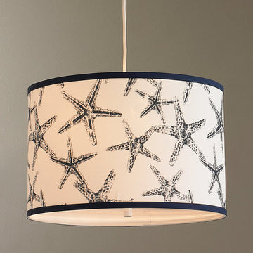Starfish Drum Shade Pendant Light - F100-469