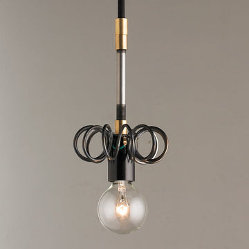 Steel Loop Industrial Socket Pendant - F100-538