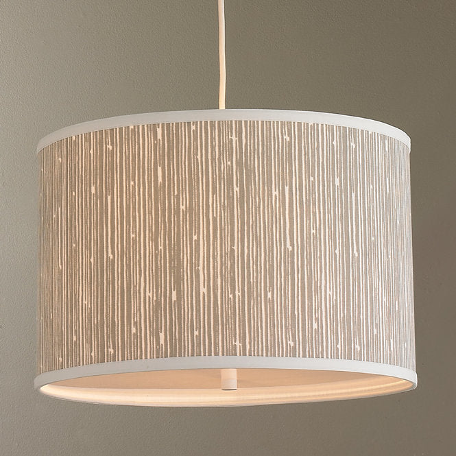Waterfall Drum Shade Pendant Light - F100-392