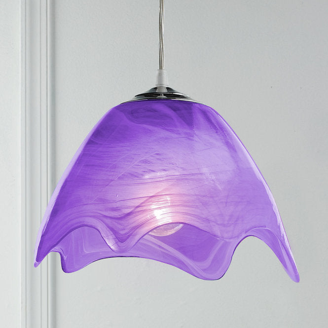 Wavy Glass Pendant Light - F100-462