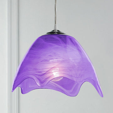 Wavy Glass Pendant Light - F100-462