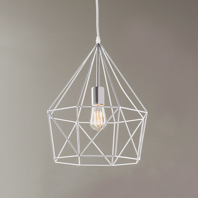 Young House Love Geometric Diamond Lantern - F100-218