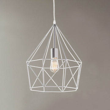 Young House Love Geometric Diamond Lantern - F100-218
